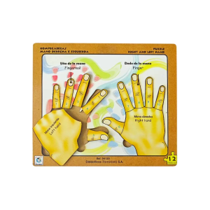 Rompecabezas manos x12 piezas