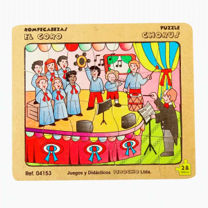 Rompecabezas El Coro 28 Pzs.