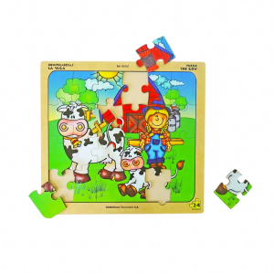 Rompecabezas la vaca x24 piezas