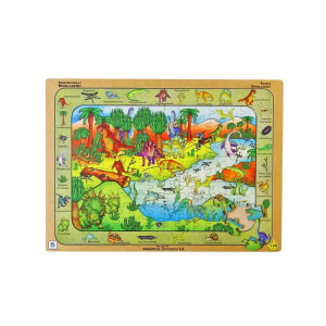 Rompecabezas dinosaurios x120 piezas