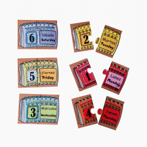 Rompecabezas Días de La Semana