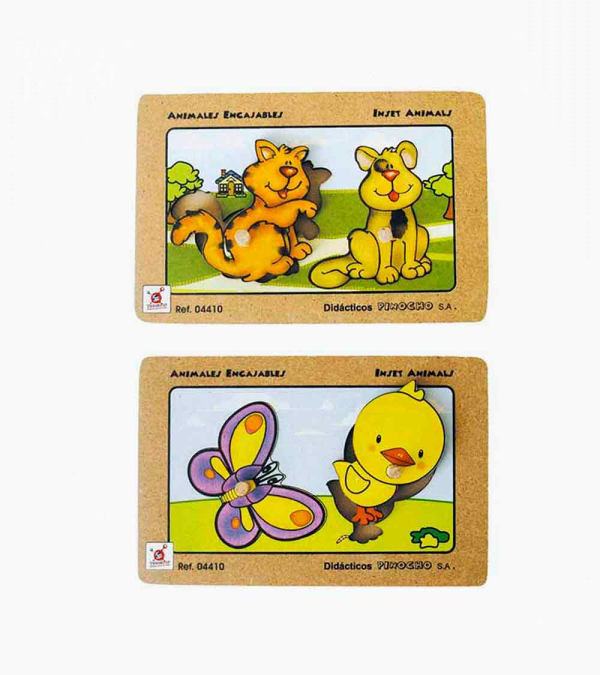 Animales Encajables x2 Pzs. (5 Motivos) - Image 2