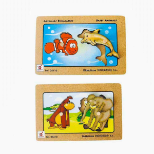 Animales Encajables x2 Pzs. (5 Motivos)