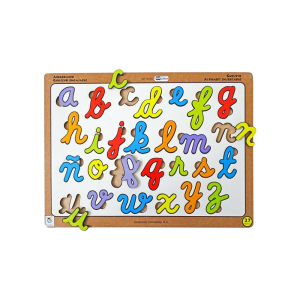 Abecedario cursivo encajable