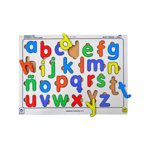 Abecedario imprenta encajable