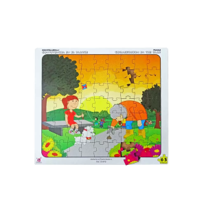 Rompecabezas convivencia en el parque x63 Piezas