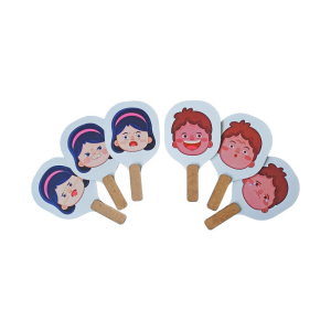 Juego de paletas de expresiones