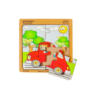 Rompecabezas carro x4 piezas