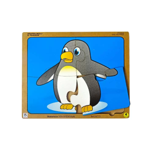 Rompecabezas el pingüino x4 piezas