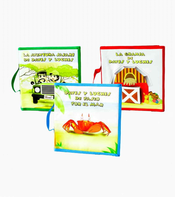 Libro Davis y Luchis con Textura