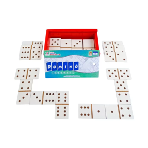 Dominó puntos bajo relieve