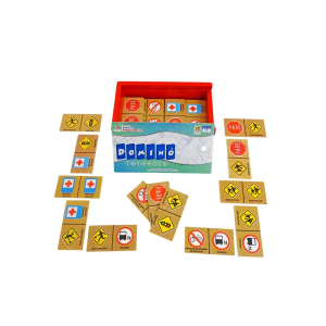 Dominó infantil de señales transito