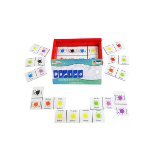 Dominó infantil de colores