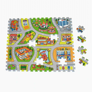 Tapete Rompecabezas La Ciudad x81 Pzs.