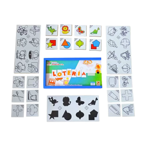 Lotería de fondo y figura