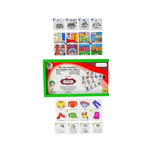 Juego kit loterías lenguaje de señas