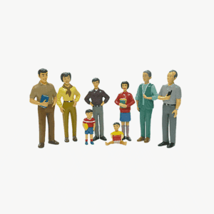 Familia Asiatica x8 Pzs.