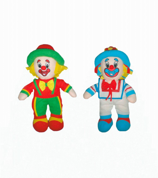 Payaso Pionero en Tela