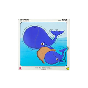 Rompecabezas Ballena x5 piezas