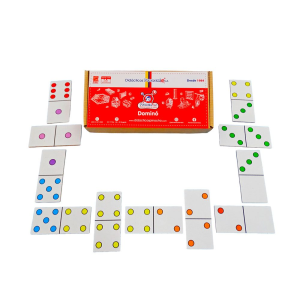 Dominó de puntos - empaque de cartón