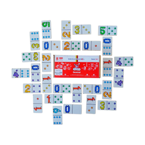 Dominó infantil números - empaque de cartón