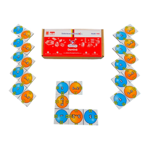 Dominó infantil restas - empaque de cartón