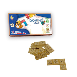 Dominó Infantil Perímetros en Caja de Cartón