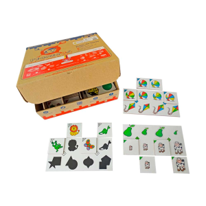 Batería de percepción color - forma - empaque de cartón