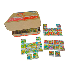 Batería de socialización - empaque de cartón