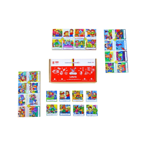 Lotería prevención al maltrato infantil - empaque de cartón