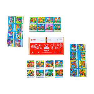 Lotería prevención de drogadicción - empaque de cartón