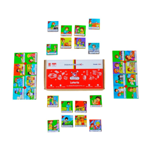 Lotería prevención y salud - empaque de cartón