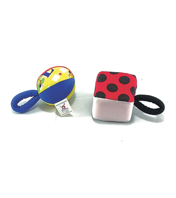 Sonajero Pulsera en Tela (Diferentes Motivos)