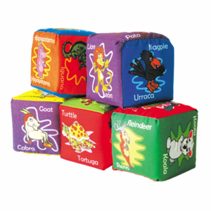 Cubos Fauna en Espuma x5 Pzs.