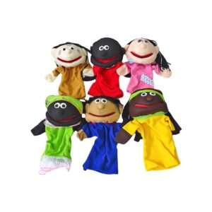 Títeres de etnias x 6