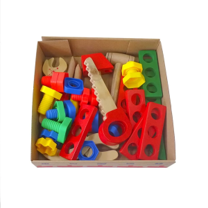 Caja de herramientas en madera